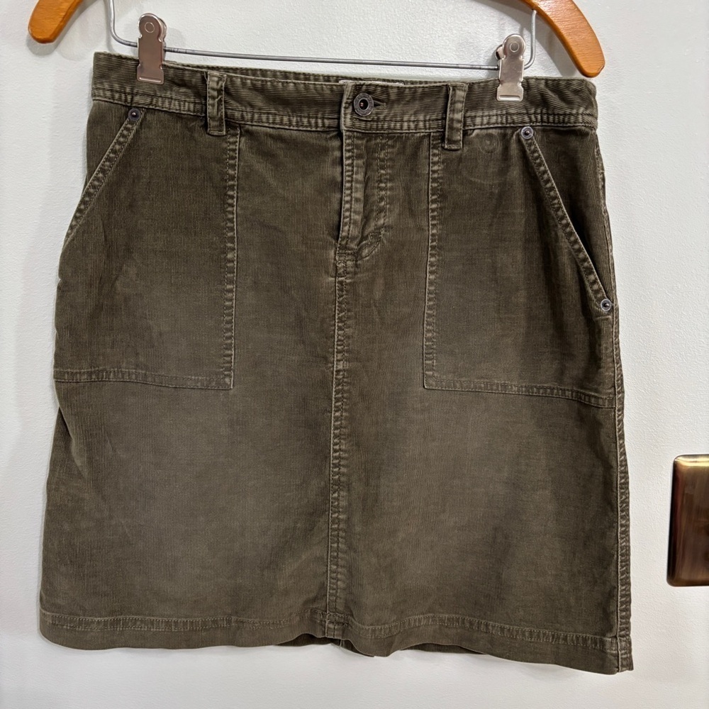 The North Face Corduroy Skirt dark green size small